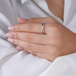 infinity ladies ring and also adjustable ring  for women and also there party outfit an wedding also 