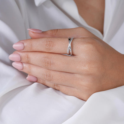 infinity ladies ring and also adjustable ring  for women and also there party outfit an wedding also 