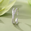 infinity ladies ring and also adjustable ring  for women and also there party outfit an wedding also 