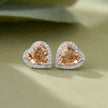 Heart Stud Earrings