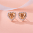 Heart Stud Earrings