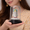 Lord Ganesha Idol with Glass Dome
