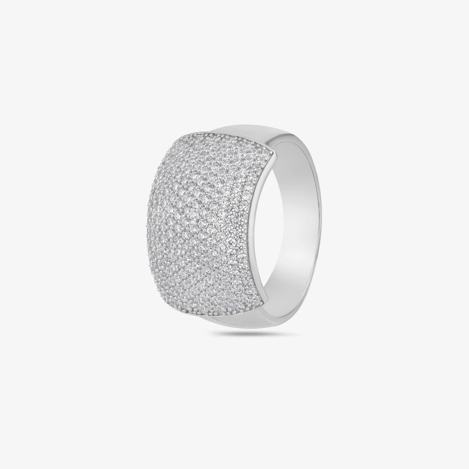 Luxury 925 Silver Diamond Ring for Men