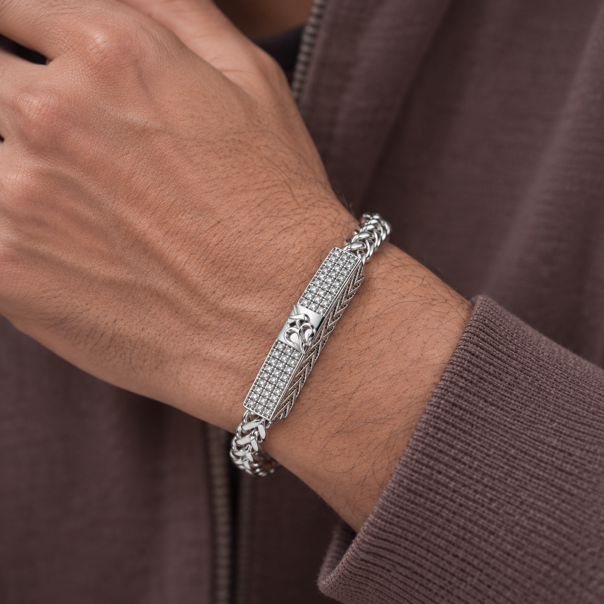 Men’s 925 Sterling Silver Bracelet
