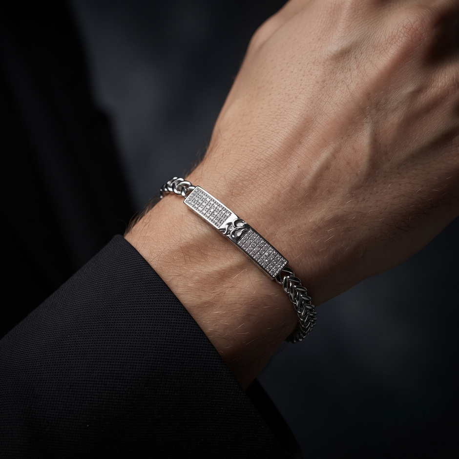 Men’s 925 Sterling Silver Bracelet
