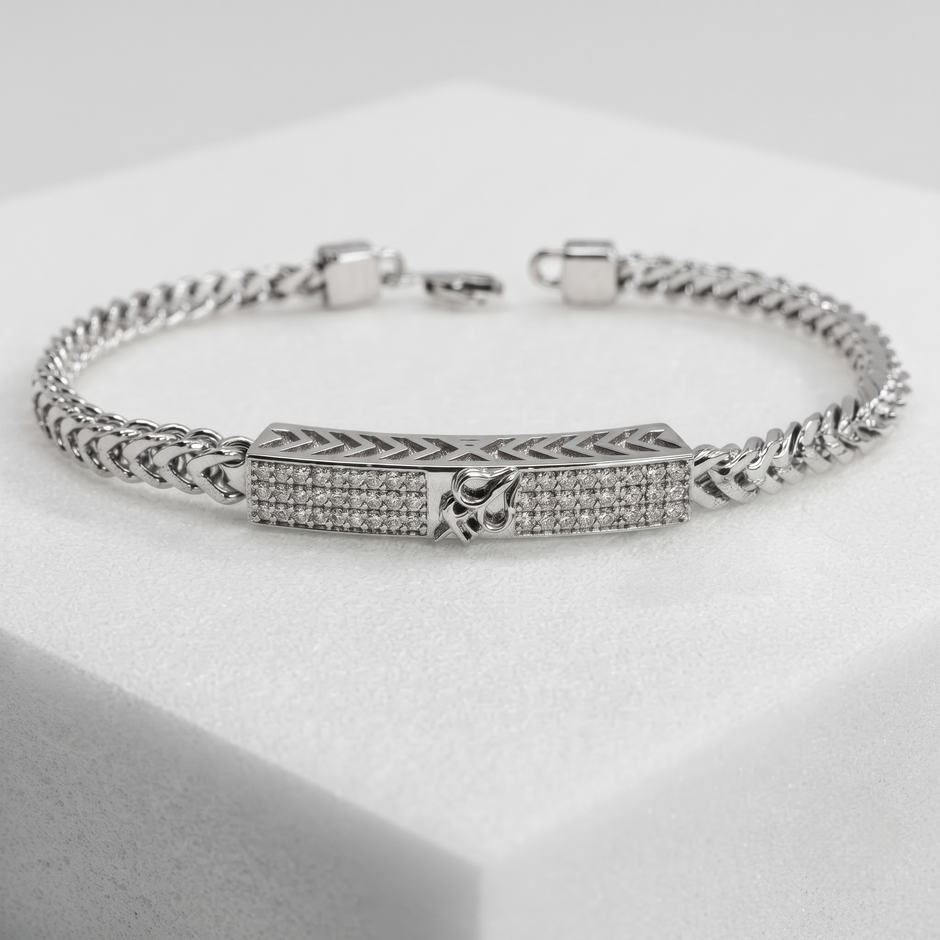 Men’s 925 Sterling Silver Bracelet
