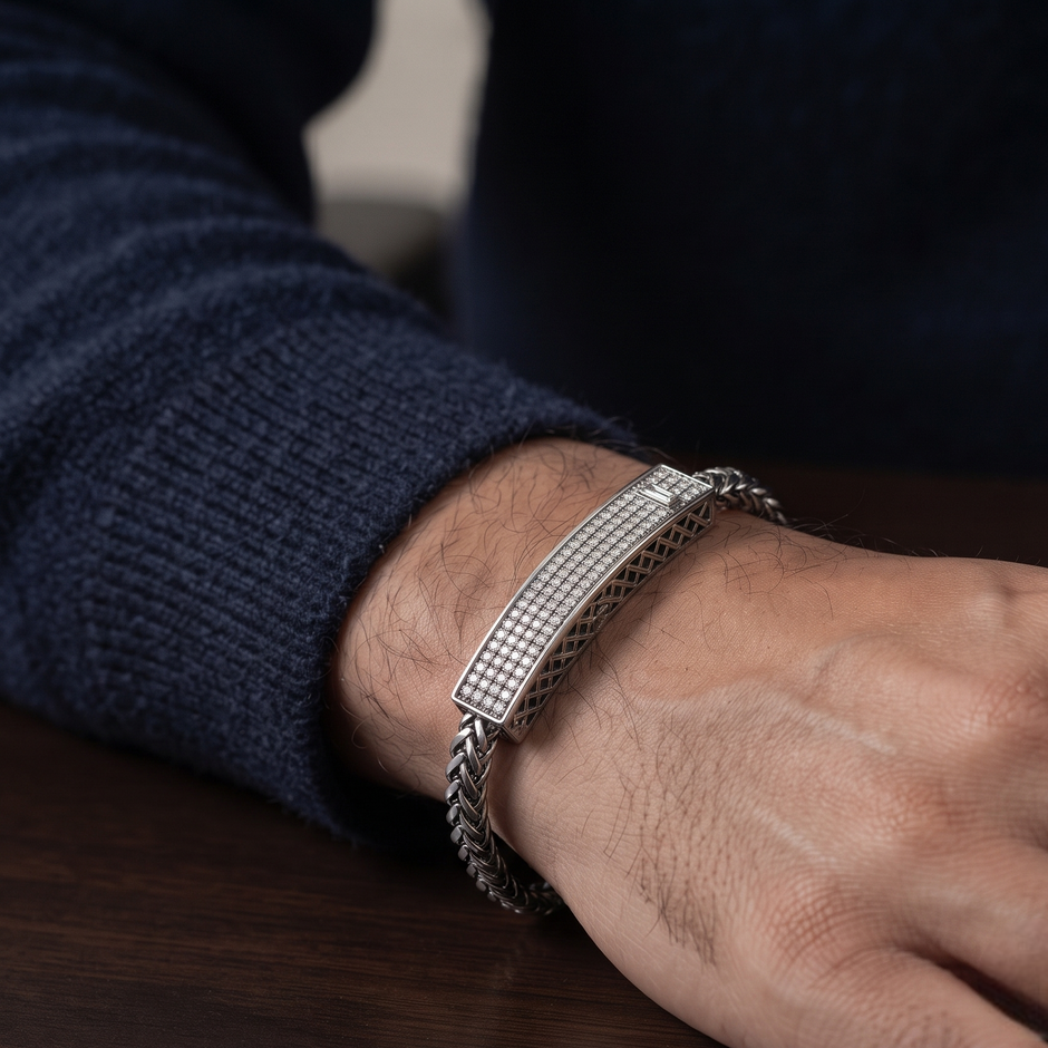 Men’s 925 Sterling Silver Bracelet
