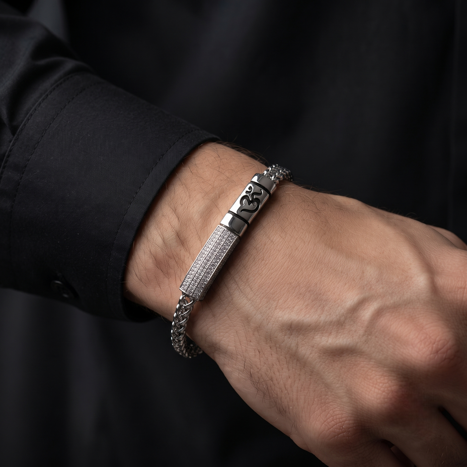 Men’s Sterling Silver Bracelet
