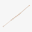 Butterfly Diamond Adjustable Rose Gold Bracelet for Women