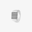 Bold Luxe Diamond CZ 925 Sterling Silver Ring for Men 