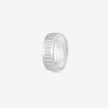 Modern Classic Pattern 925 Sterling Silver Couple Band for Men