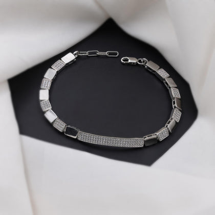 Ribbon Design Bow Grace Diamond Adjustable Bracelet for Women