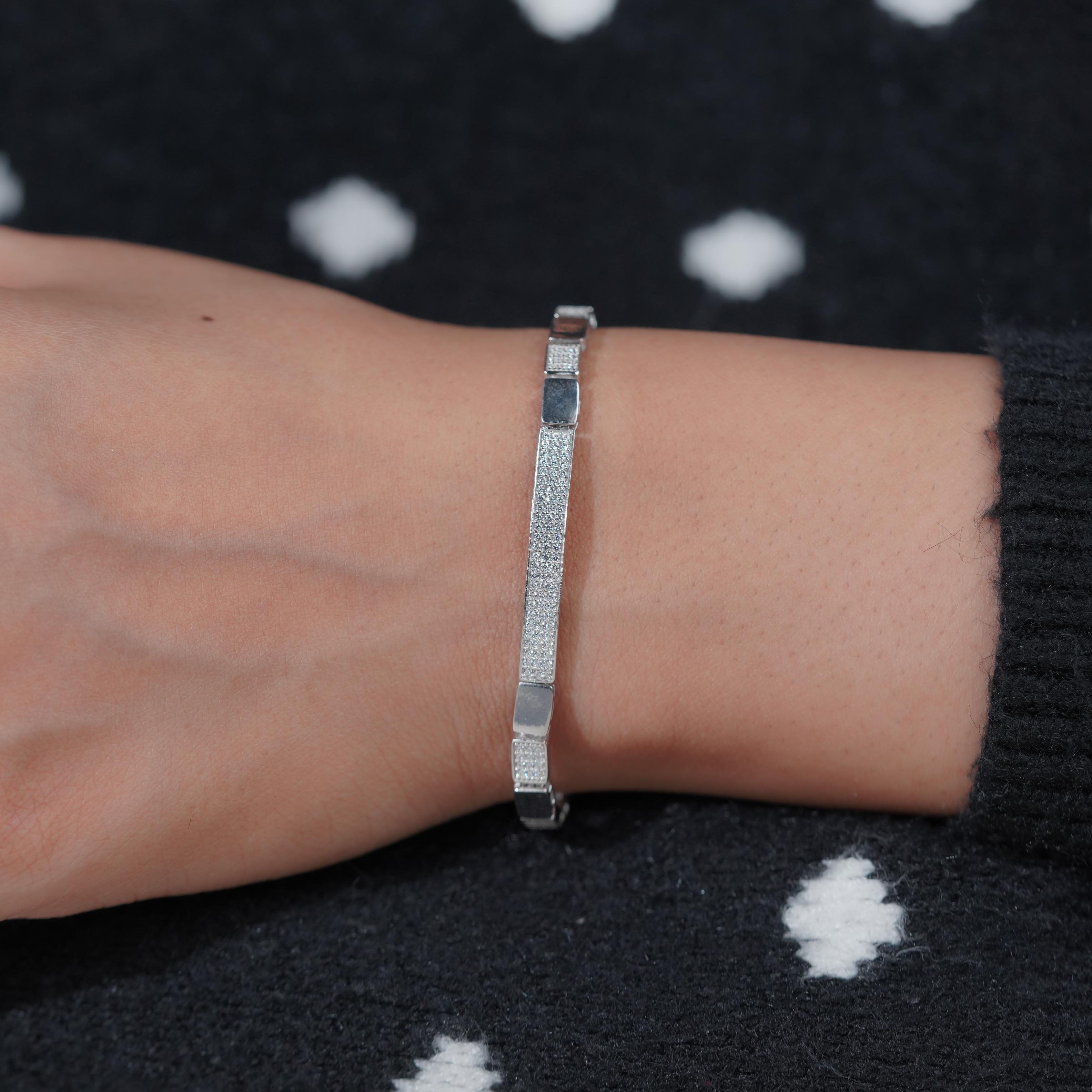 Ribbon Design Bow Grace Diamond Adjustable Bracelet for Women