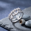 Multi Marquise Cluster CZ Ring – 925 Sterling Silver Ring for Women