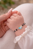 Ocean Muse Mermaid Charm 925 Sterling Silver Kid's Bracelet