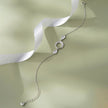 Open Circle Design 925 Sterling Silver Bracelet for Women