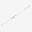 Open Circle Design 925 Sterling Silver Bracelet for Women