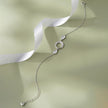 Open Circle Design 925 Sterling Silver Bracelet for Women