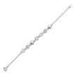 Silver Heart Charm 925 Sterling Silver Bracelet for Women