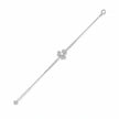 Pearl Butterfly Charm 925 Sterling Silver Bracelet for Women