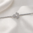 Pearl Butterfly Charm 925 Sterling Silver Bracelet for Women
