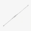 Ribbon Design Bow Grace Diamond Adjustable Bracelet for Women
