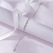 Ribbon Design Bow Grace Diamond Adjustable Bracelet for Women