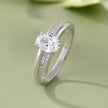 Elegant Trillion-Cut Solitaire Ring