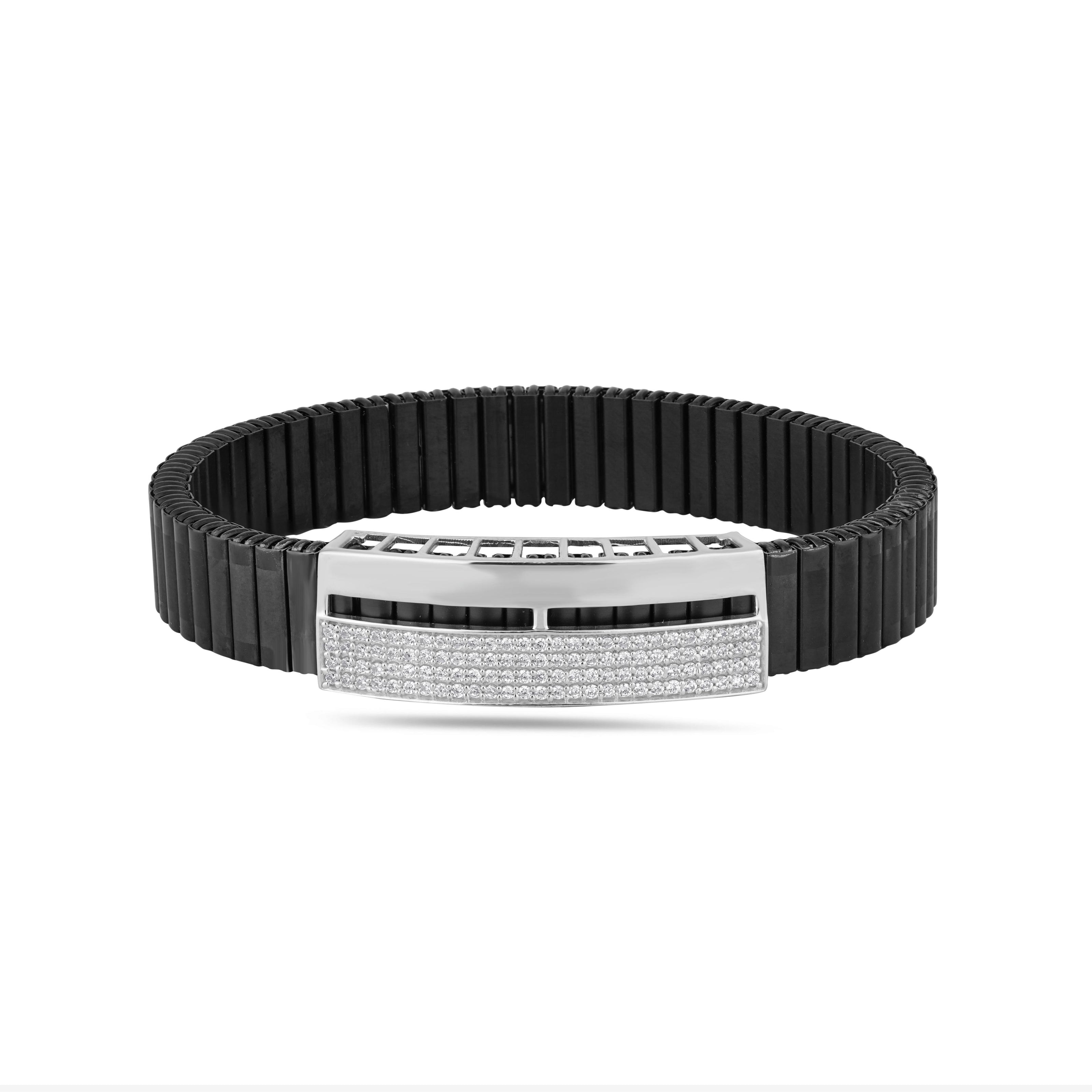 Royal Crest 925 Sterling Silver Rolex Bracelet for Men