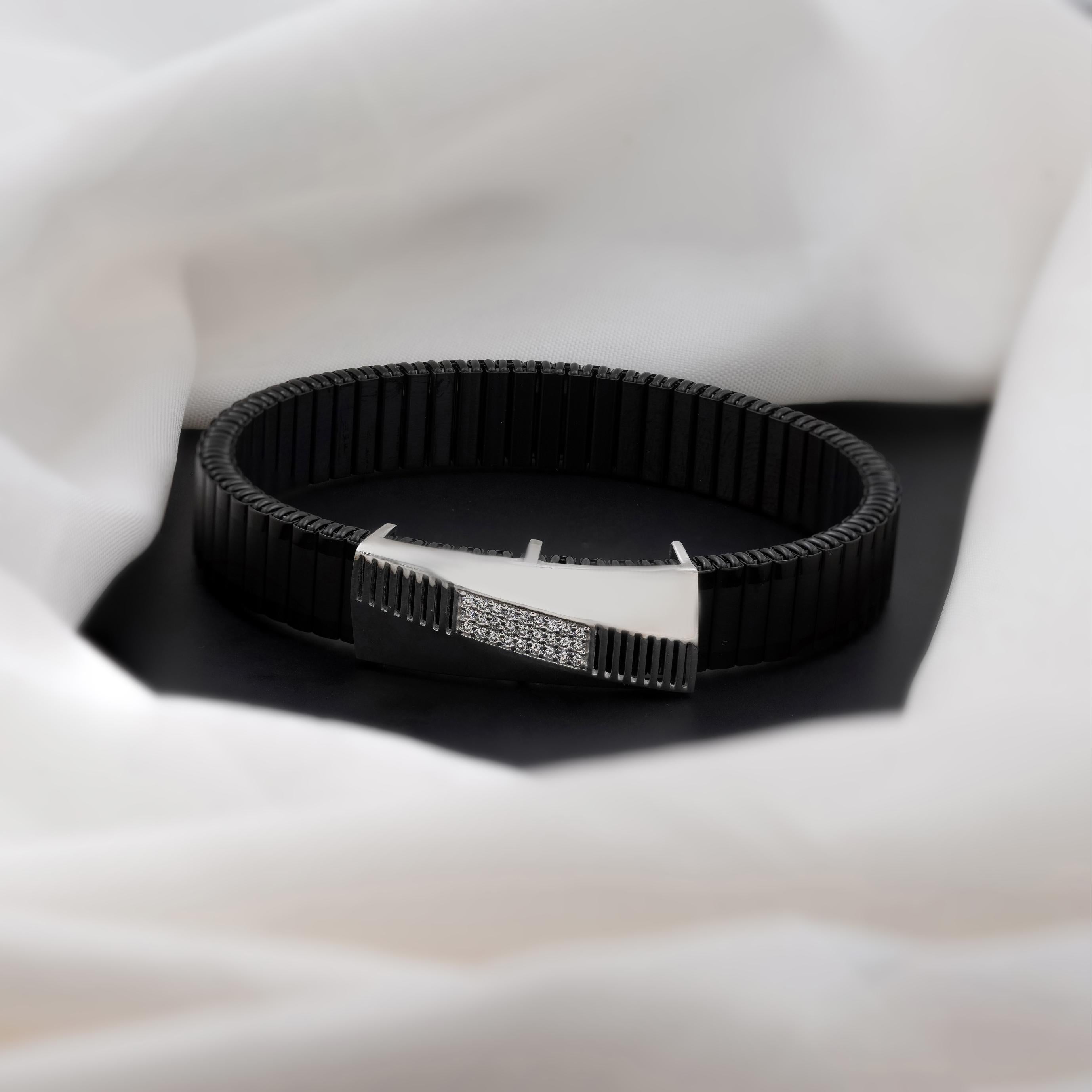 Royal Crest 925 Sterling Silver Rolex Bracelet for Men
