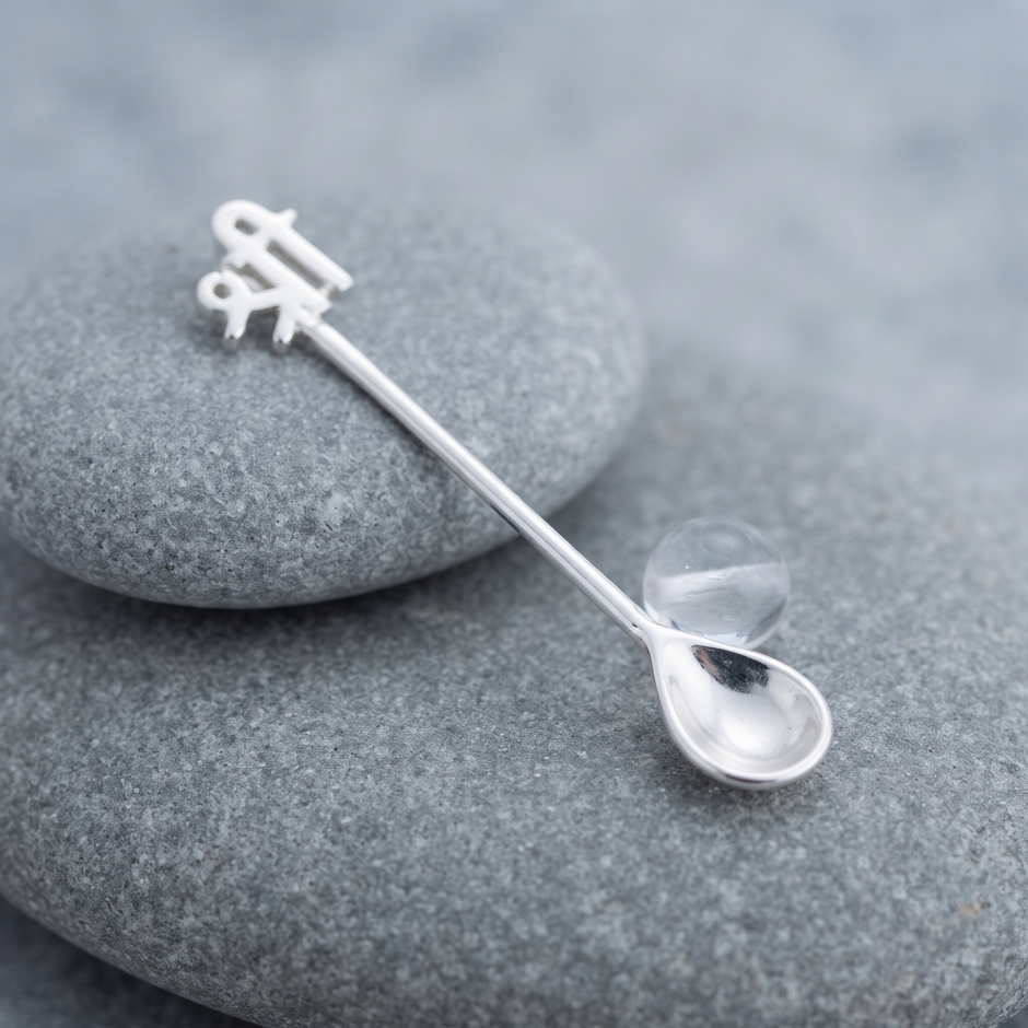 925 SILVER GALTHUTHI SPOON
