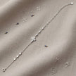 Silver 925 sterling silver floral star bracelet for women