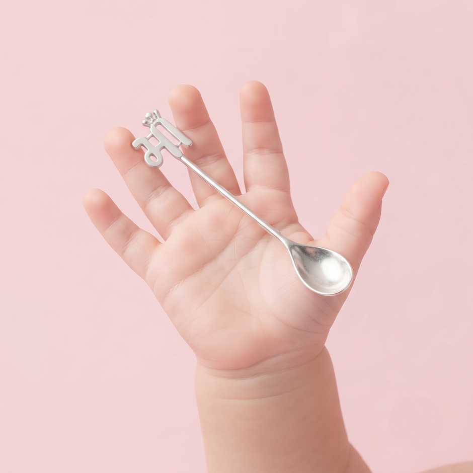 925 SILVER GALTHUTHI SPOON
