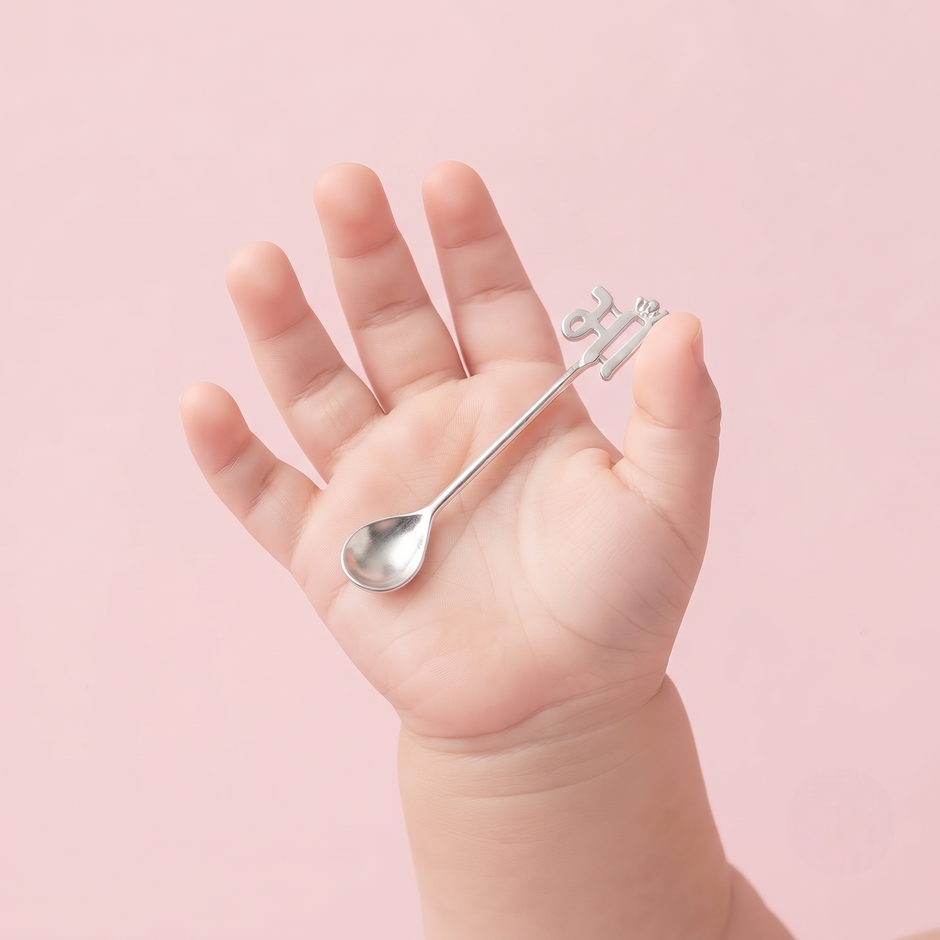 925 SILVER GALTHUTHI SPOON
