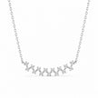 Silver Sparkle Star 925 Sterling Silver Pendant Chain for Women