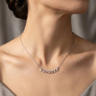Silver Sparkle Star 925 Sterling Silver Pendant Chain for Women