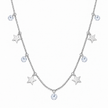 Silver Starlight Charm Necklace