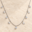 Silver Starlight Charm Necklace