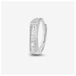 Minimal Stone Silver Ring