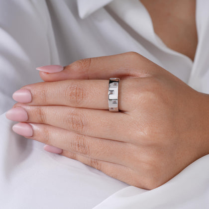 Minimal Silver Ring