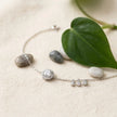 Sparkling Circle Charm 925 Sterling Silver Bracelet for Women