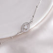 Sparkling Evil Eye 925 Sterling Silver Bracelet for Women