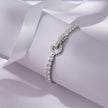 Classic Tennis Diamond Silver Bracelet for Women