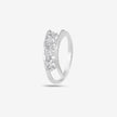 Triple Princess Cut CZ Diamond Ring
