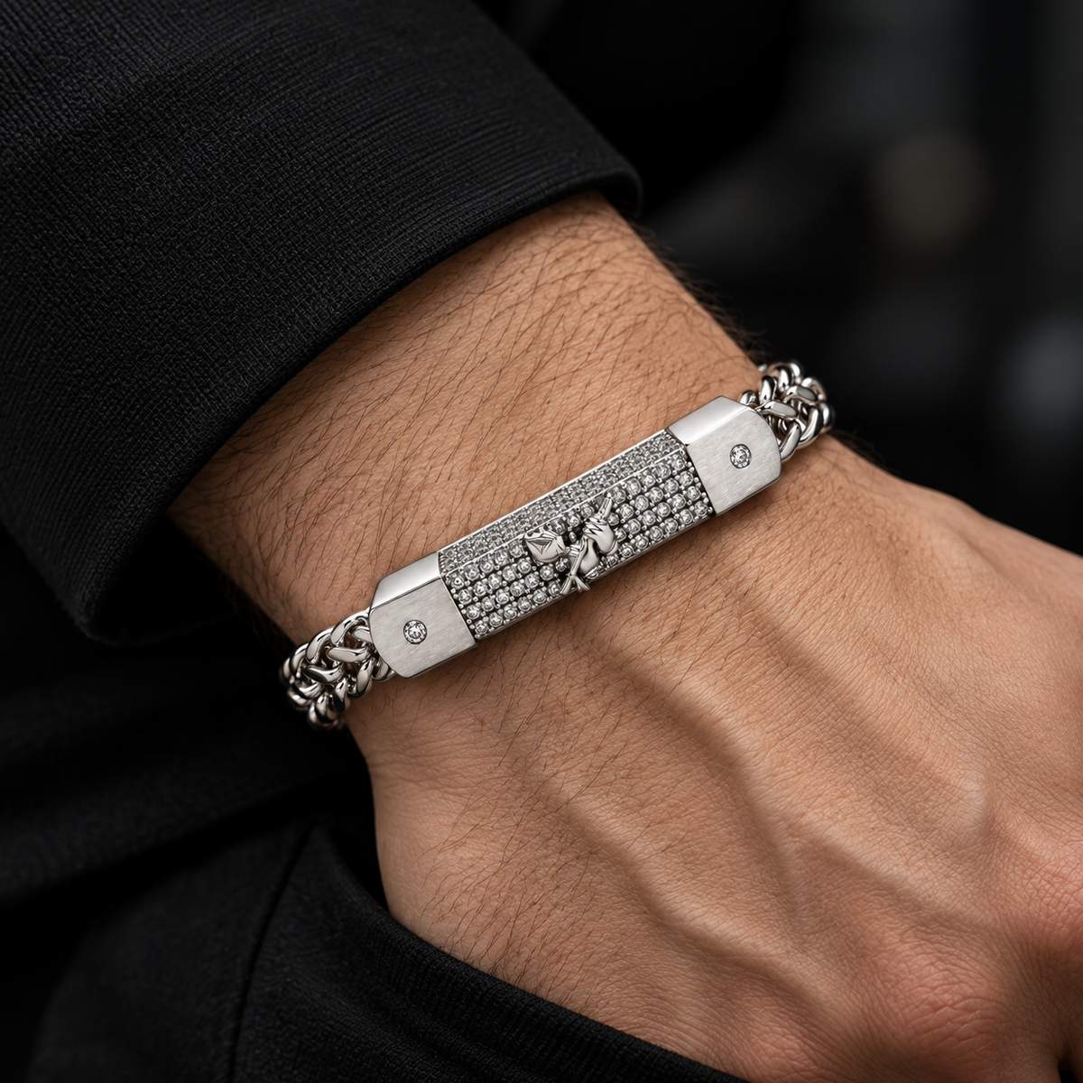 Men’s 925 Sterling Silver Bracelet
