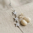 Triple Flower Charm 925 Sterling Silver Bracelet for Women