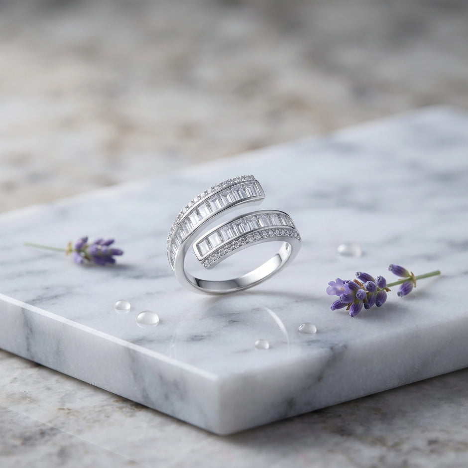 TripleRowBaguetteCZ925SterlingSilverRingforWomen_4