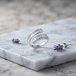 TripleRowBaguetteCZ925SterlingSilverRingforWomen_4