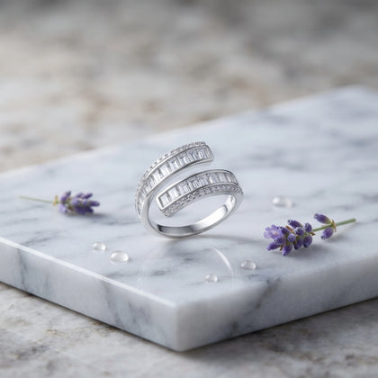 TripleRowBaguetteCZ925SterlingSilverRingforWomen_4