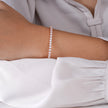 Classic Tennis Diamond Rose Gold Bracelet for Women